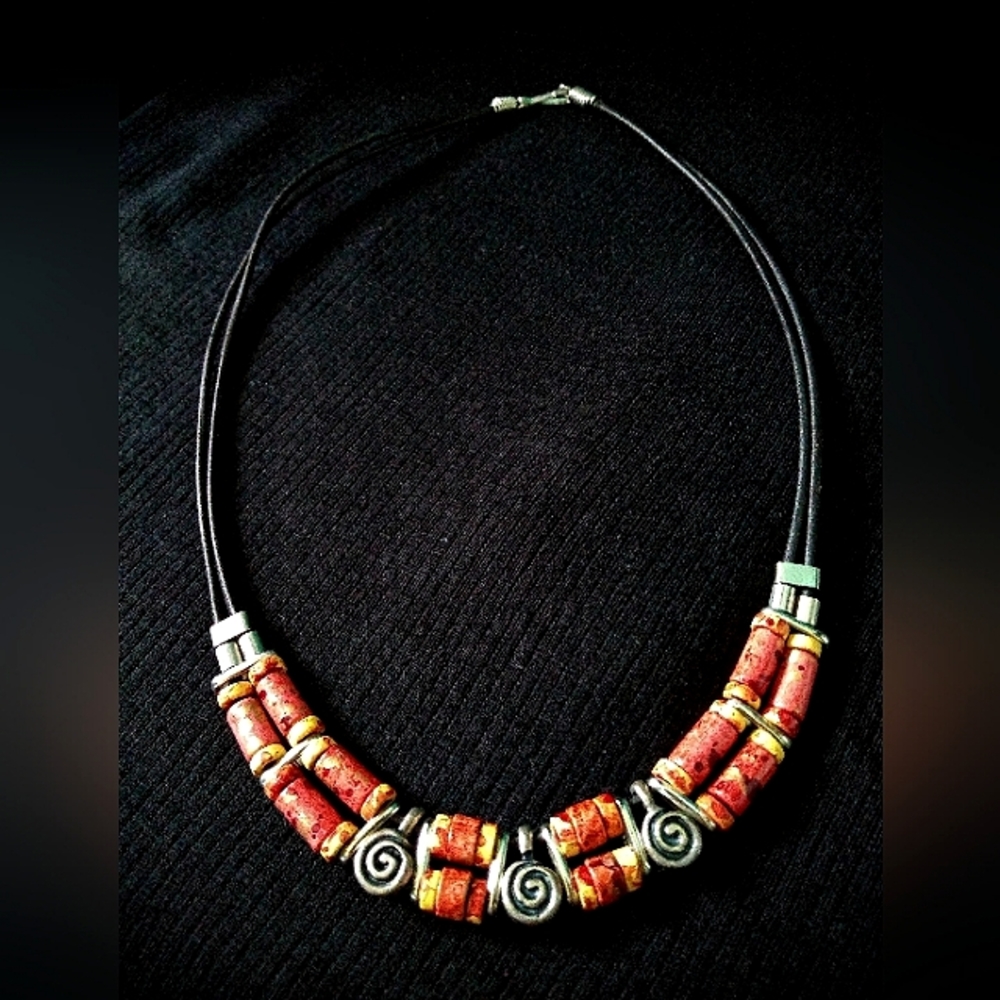 Handmade Necklace 🧡